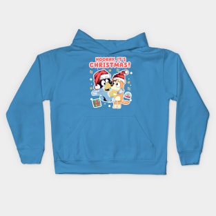 HOORAY IT'S CHRISTMAS Kids Hoodie